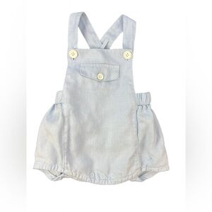 TINY COTTONS Baby Boy Linen Shortall - 3M
